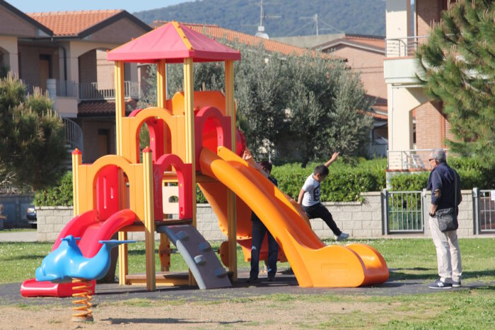 Area giochi per bambini a Follonica