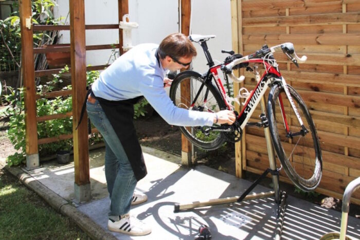 Area manutenzione biciclette presso Holiday Home Arzilli